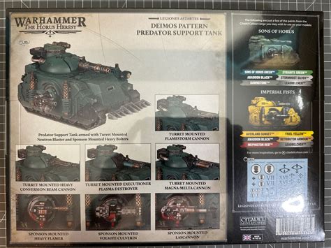 Deimos Predator Support Tank Warhammer Horus Heresy Bnib Sealed Ebay