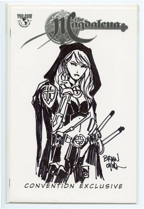 Magdalena Preview Wondercon 2002 Jay Company Brian Ching Remarque In