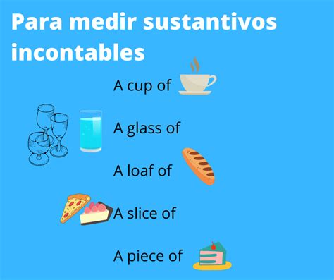Countable and Uncountable Nouns Los Sustantivos Contables e Incontables en Inglés