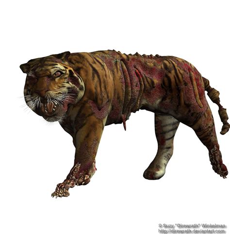Undead Tiger Png 2 By Direwrath On Deviantart
