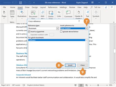 How To Cross Reference In Word Customguide How To Insert Citations