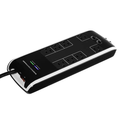 Monster Power Platinum 1200 Surge Protector 2160 Joules 12 Outlet 2 Usb