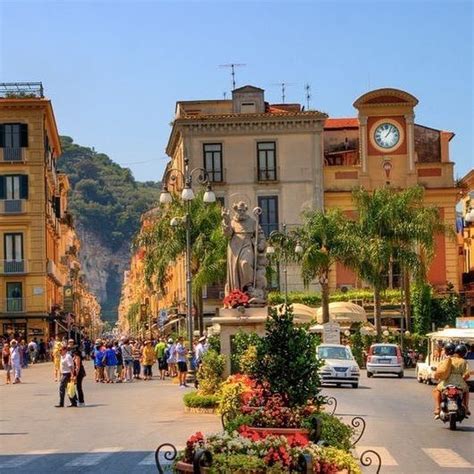🔥 A Summer Stroll In Piazza Tasso Sorrento Italy 🇮🇹 Street View
