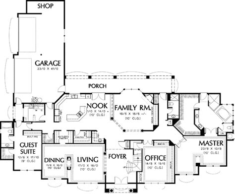 house plan style  house plans   floor master bedroom