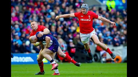 Halftime Highlights Scotland V Wales Guinness Six Nations Youtube