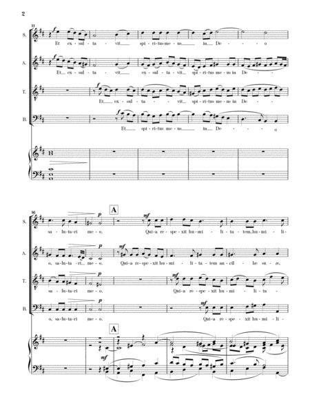 Magnificat Vocal Score Sheet Music Pdf Download