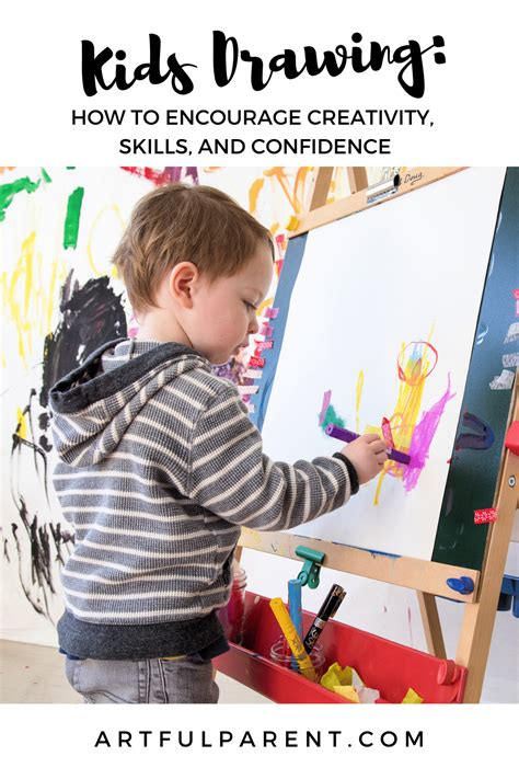 How To Encourage Creativity Skills And Confidence For Kids Drawing