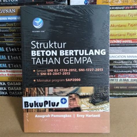 Jual Buku Struktur Beton Bertulang Tahan Gempa Kota Tangerang Bukuplus Tokopedia
