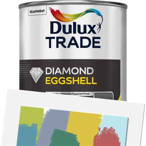 Dulux Trade Diamond Eggshell Tinted Barley White 1l