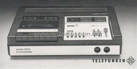 Magnetophon C2200 Hifi R Player Telefunken Deutschland Tfk