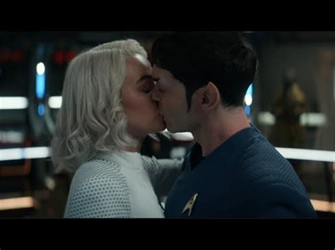 Best Scene Spock Kisses Chapel In Front Of His Wife T Pring Star Trek Strange New Worlds