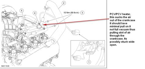 Qanda Ford F350 54l Triton High Pitched Noise And Pcv Tube Replacement