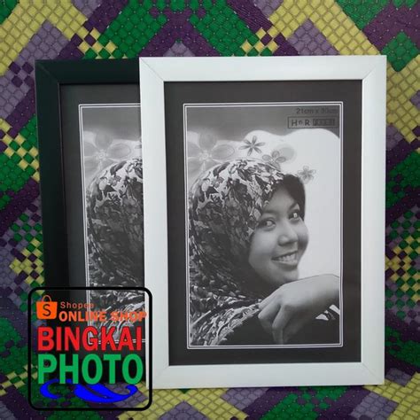Jual Frame Figura Bingkai Foto Minimalis A4 21cm X 30cm Di Lapak Toko