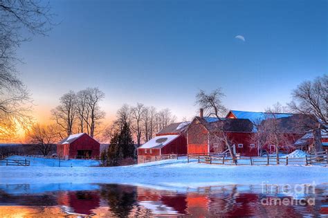 It is in a union with scotland, wales and northern ireland. Winter In New England Photograph by Michael Petrizzo