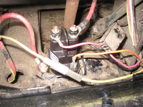 Before you replace your lawnmower starter, you need to first be sure that the current one is you can examine the starter solenoid by connecting a jumper wire from one large lug to the other. I blew up the battery in my Murray lawn tractor. I have changed the solenoid and have a new ...
