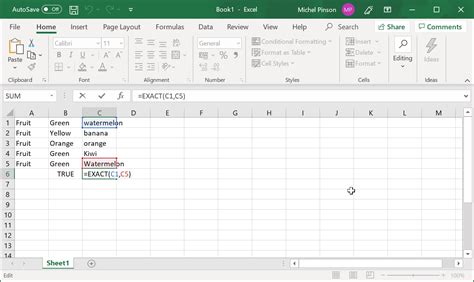 How To Properly Use Excel String Compare Function YB Digital