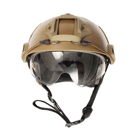 Tactical Airsoft Paintball Swat War Game Protective Fast Helmet With