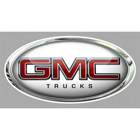 Gmc Trucks White Sticker Cafe Racer