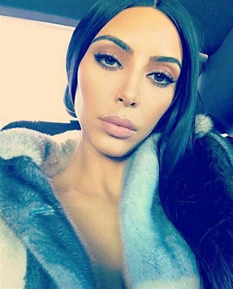 Kim K West Be Serving Us Freshly Baked Face And Hotness In New Photo Kim Kardashian Makeup