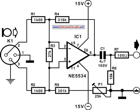 10 Ne5532 Preamplifier Circuit Diagram Robhosking Diagram