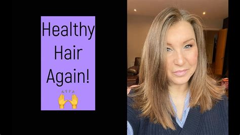 Menopausal Hair And How I Treated It Thinning Dry Tangled Youtube