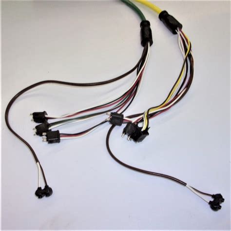 The diodes in this kit convert the 12v signal from your rv to a 9v signal, ensuring that your car's variable voltage tail lights function as intended. Universal 48' Trailer Wiring Harness Kit | ILoca Services ...
