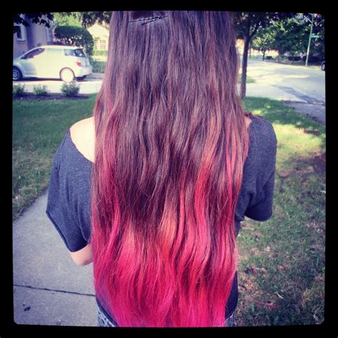 Pink Dip Dyed Hair Cosas De Chicas Chicas