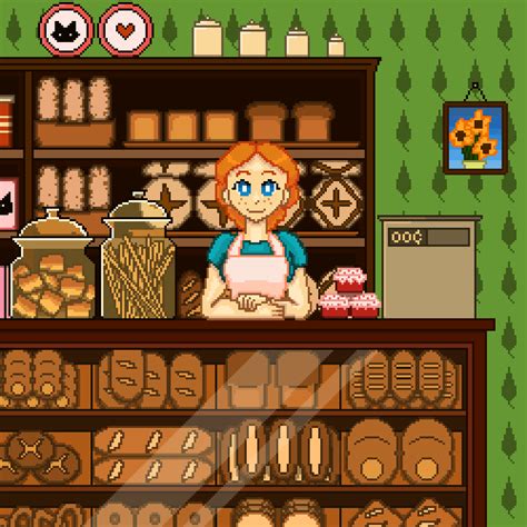 Welcome To The Bakery 250×250 Pixel Art Arts Bakery Online Drawing