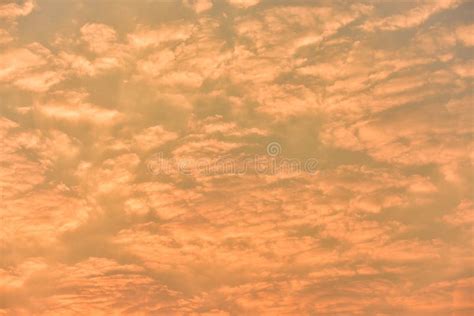 Sunrise Morning Skygolden Skygolden Cloudsunset With Golden Yellow