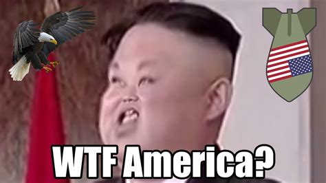 Kim Jong Un Sees Us Bomber During Military Parade North Korea Meme
