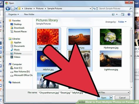 Maybe you would like to learn more about one of these? How to Post Multiple Photos on Facebook: 13 Steps (with ...