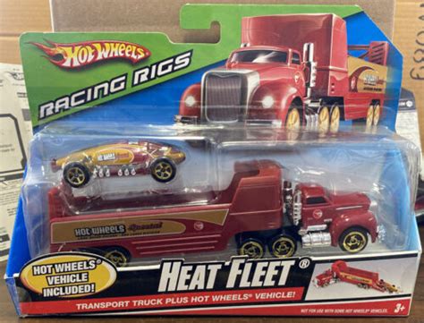 Hot Wheels Racing Rigs Heat Fleet Transport Ebay