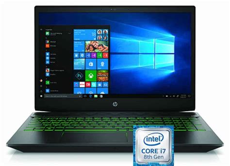 Hp Laptop Intel Core I7 8750h 156 Inch Fhd 1 Tb And 128 Gb M2 Ssd