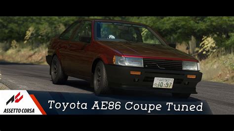 Assetto Corsa Toyota AE86 Coupe Tuned YouTube