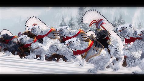 The Great Charge Of Kislev Bear Cavalry Sons Of Ursun And Winged