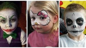 Vidéo De Maquillage D'halloween Pour Enfants 5 Idée - À une petite semaine d'Halloween, voici 20 nouvelles idées de