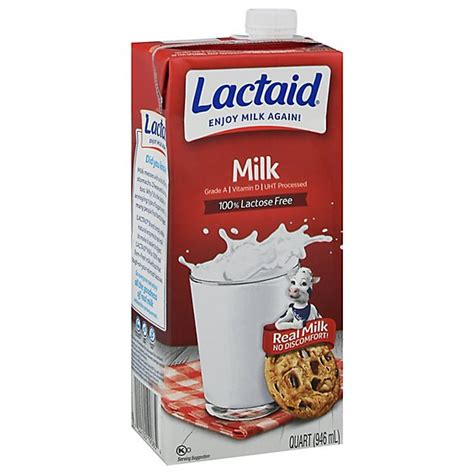 Lactaid Lactose Free Whole Milk 32 Fl Oz Albertsons