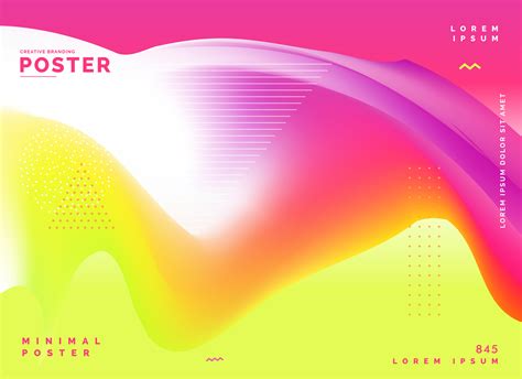 Abstract Colorful Poster Design Background Download Free Vector Art