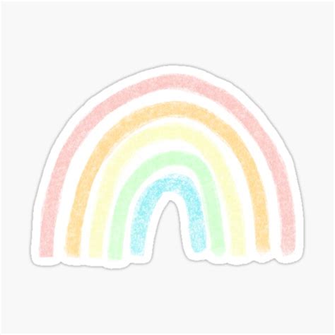 Paper Party Supplies Pastel Rainbow Sticker Paper Stickers Etna Com Pe