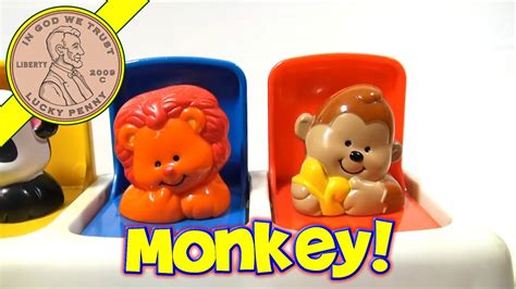 Playskool Poppin Pals Zoo Animals 06205 1995 Hasbro Toys Youtube