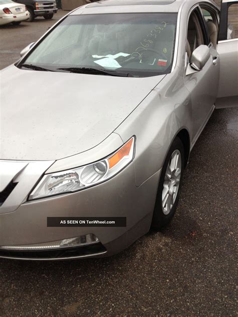 2009 Acura Tl Base Sedan 4 Door 3 5l W Technology Package