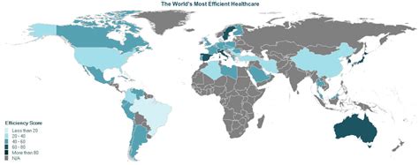 The Most Efficient Health Care Systems In The World Infographics