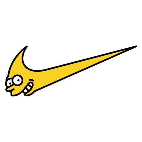 Nike Simpsons Logo Sticker Sticker Mania