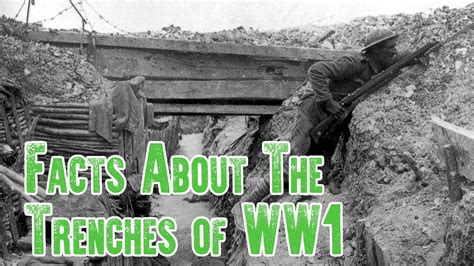 Trench Warfare Facts The Trenches Of Ww1 Youtube
