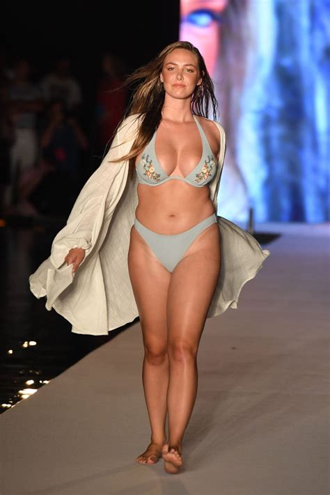 Raine Michaels On The CatwalkSports Illustrated Swimsuit Show Runway