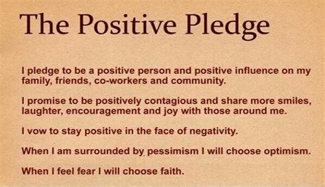 Positive Pledge Positivity Pledge Positivity Positivity Blog