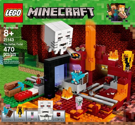 Best Buy Lego Minecraft The Nether Portal 21143 6212494