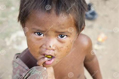 Cambodian Boy Editorial Image Image Of Poverty Ethnicity 27750810
