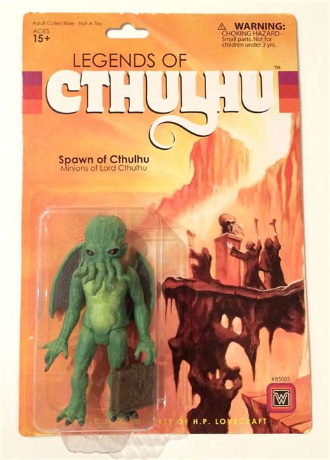 Spawn Of Cthulhu Legends Of Cthulhu Retro Action Figure Line By