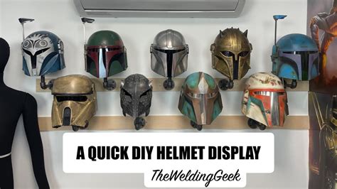 A Quick Diy Helmet Display Youtube